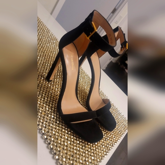 Stuart Weitzman NearlyNude Strap Sandal - Picture 1 of 4